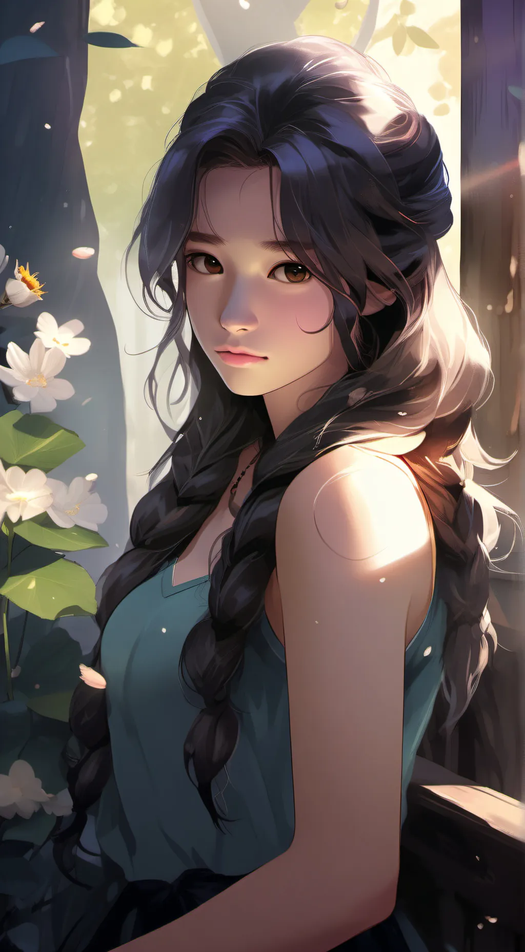 ai character: Morgan  background