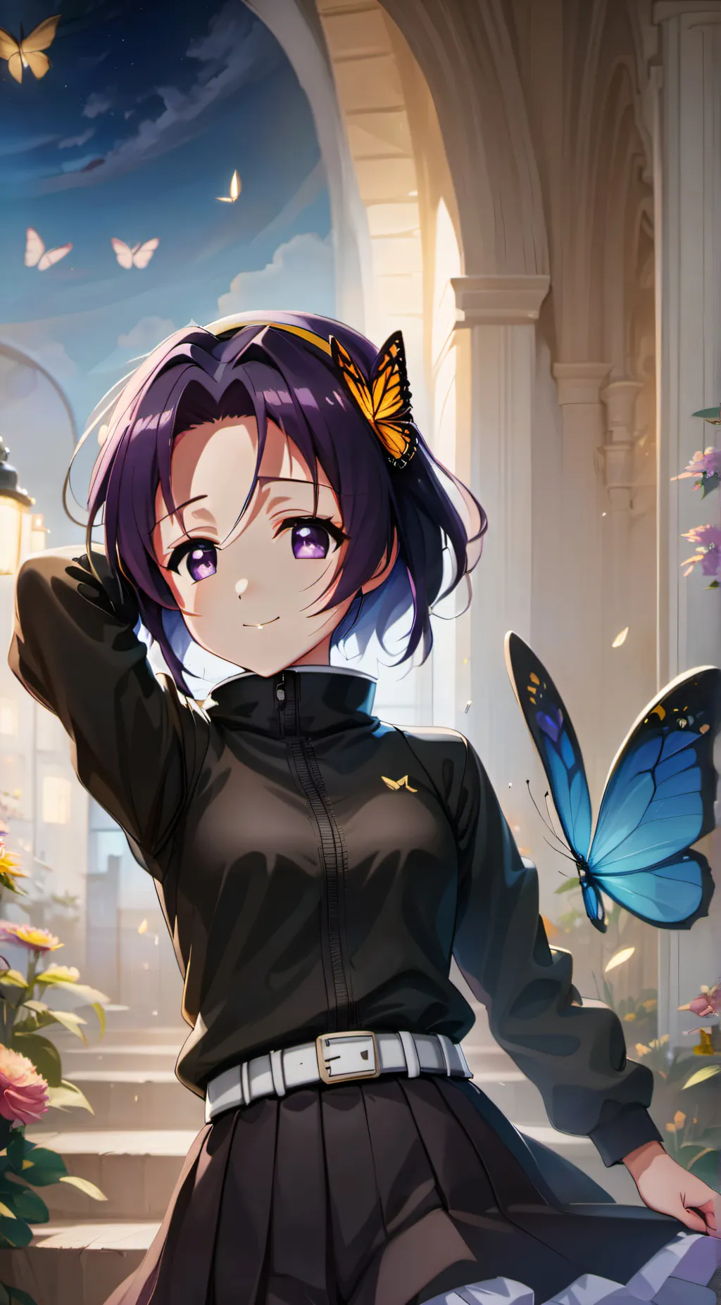 ai character: shinobu background