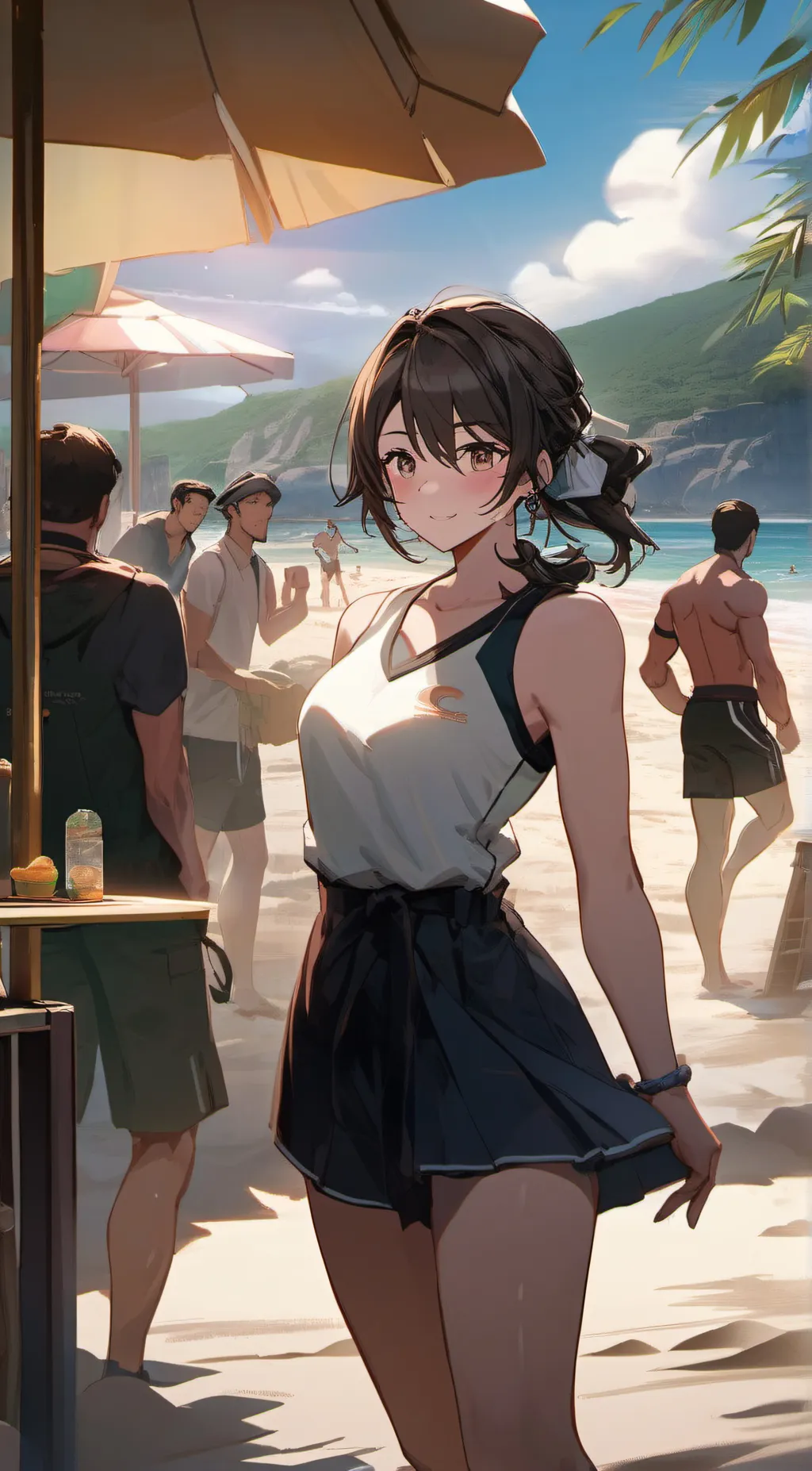 ai character: Sophia  background