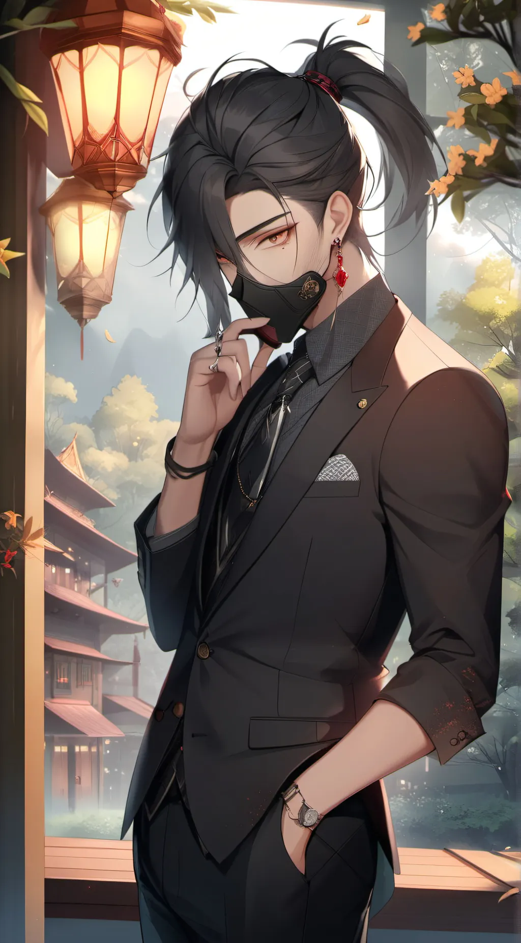 ai character: Zane background