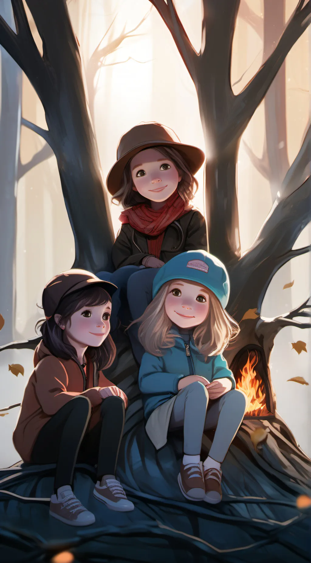 ai character: Kanyu Kisyu&Edena background