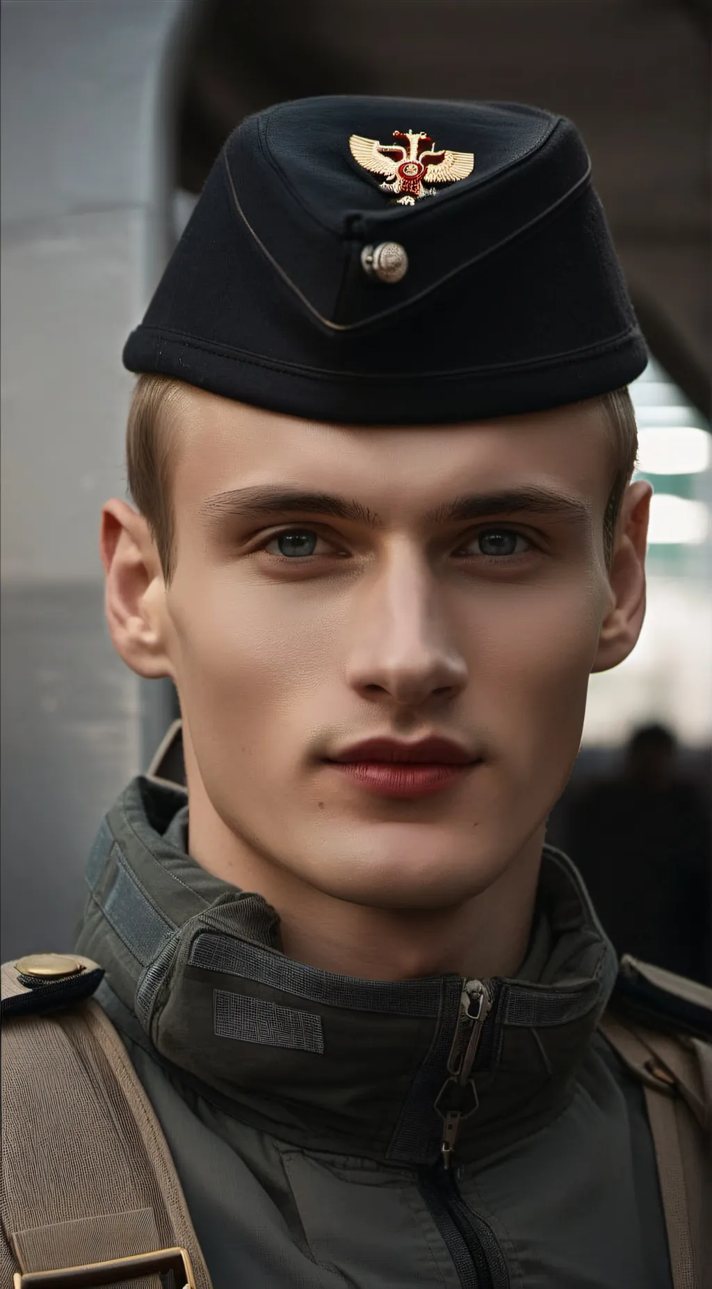 ai character: Russian Soldier background