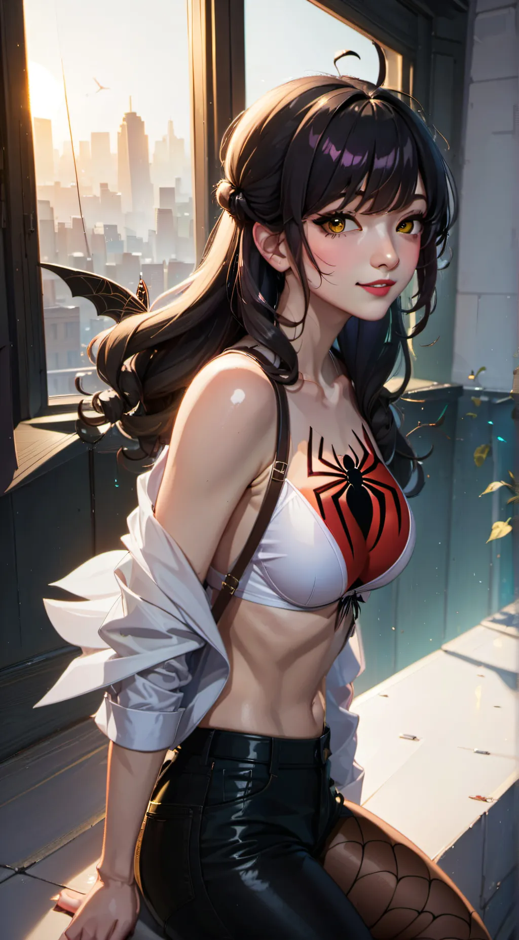 ai character: Aria background