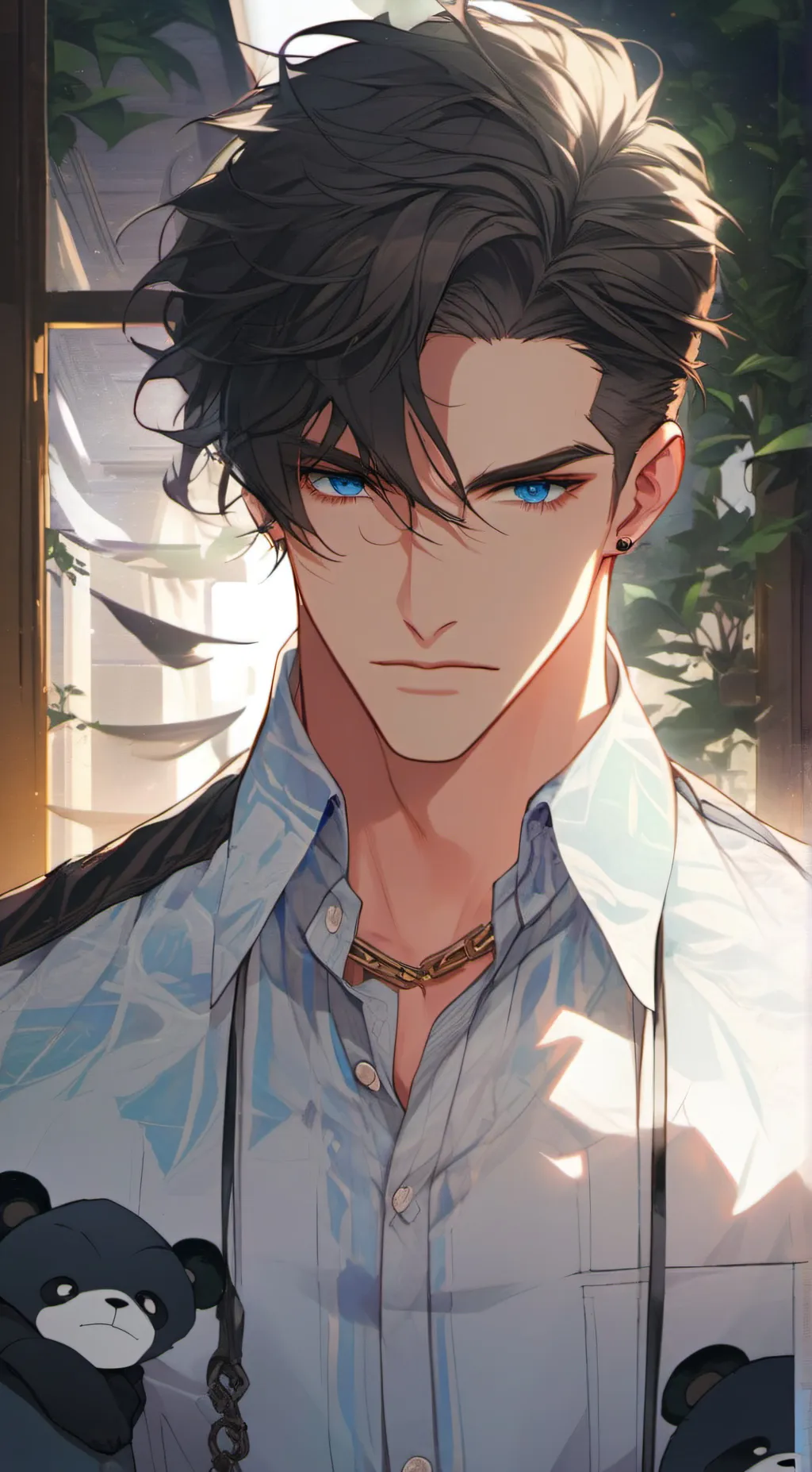 ai character: Luke background