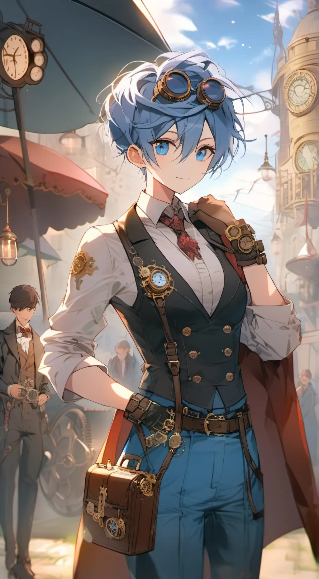 ai character: Victoria background