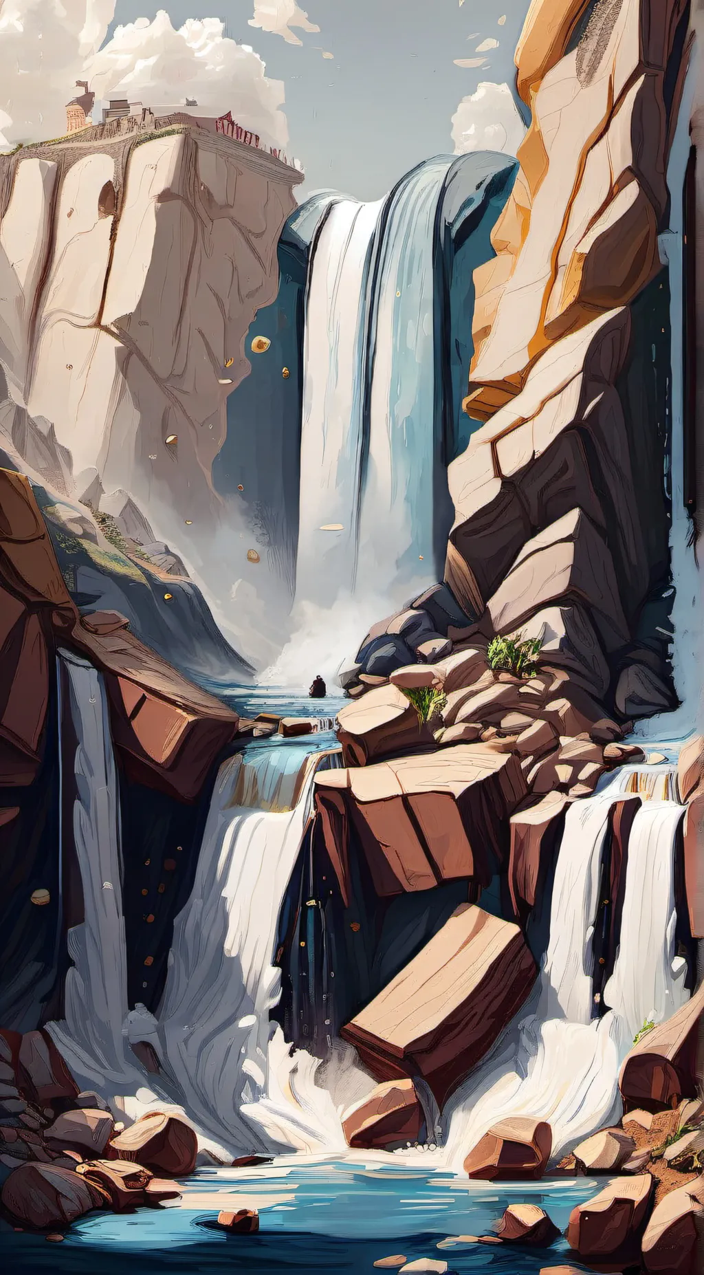 ai character: thank you background