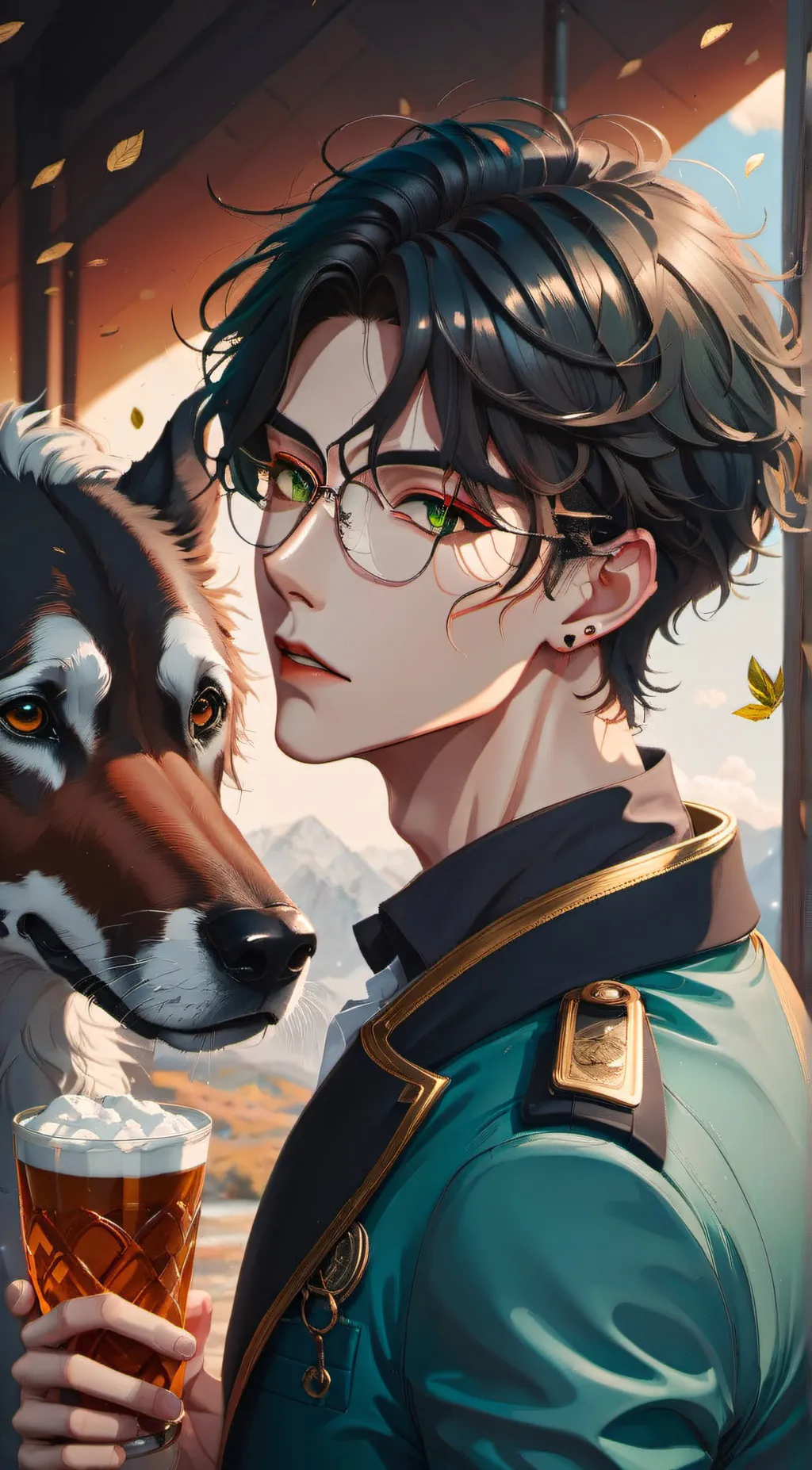 ai character: Cameron  background