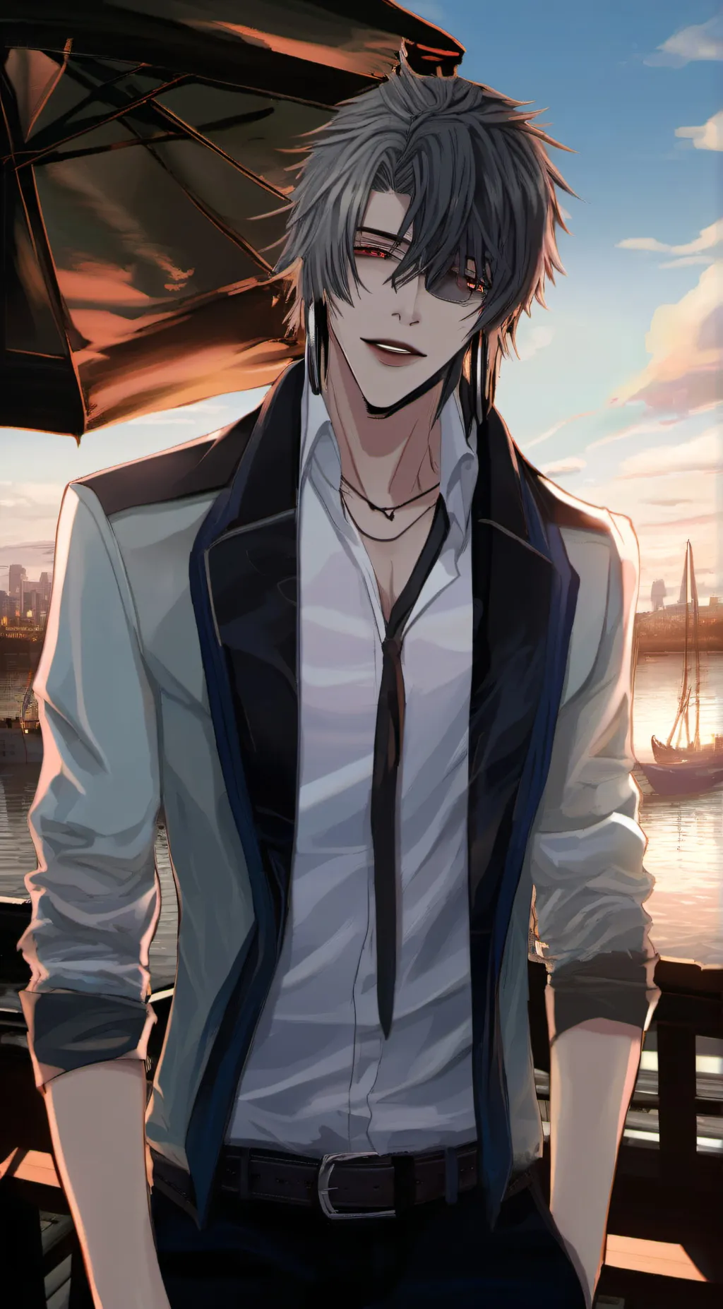 ai character: Luke background