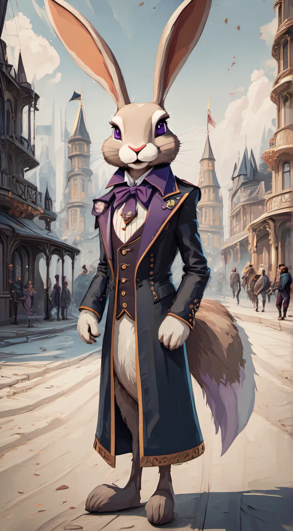 ai character: Jax background