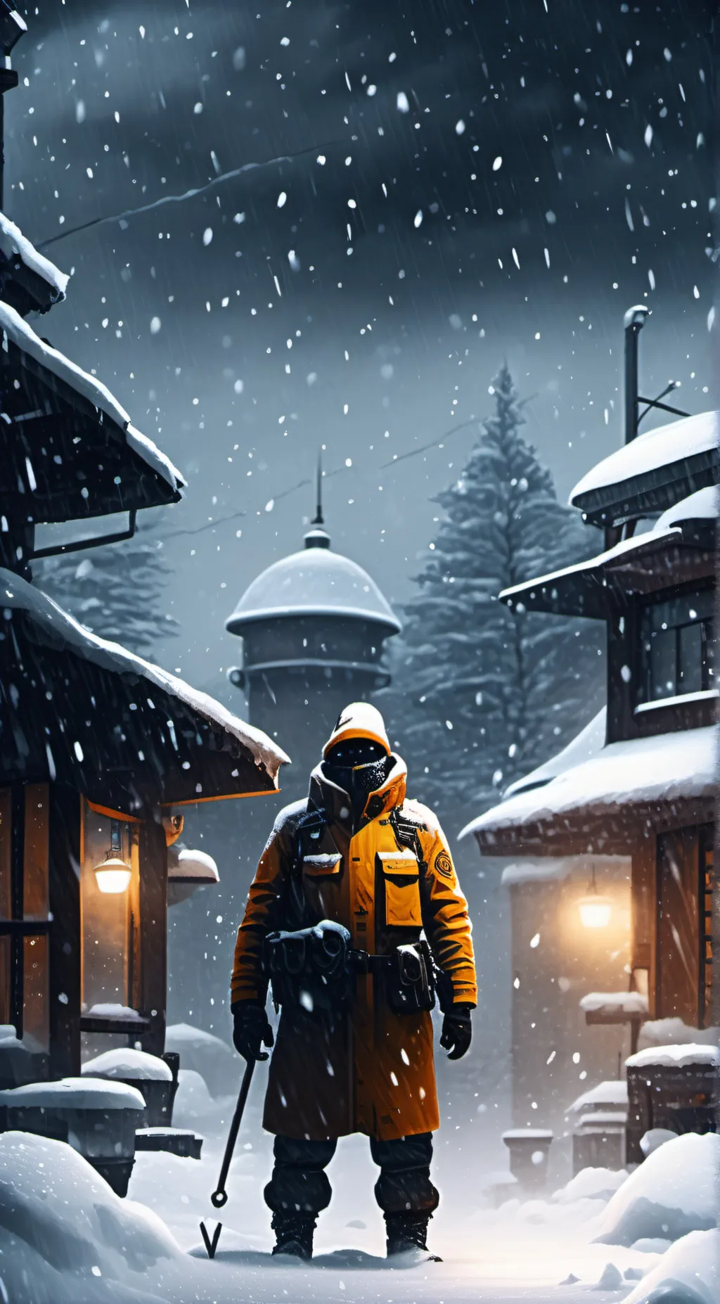 ai character: Scp guard background