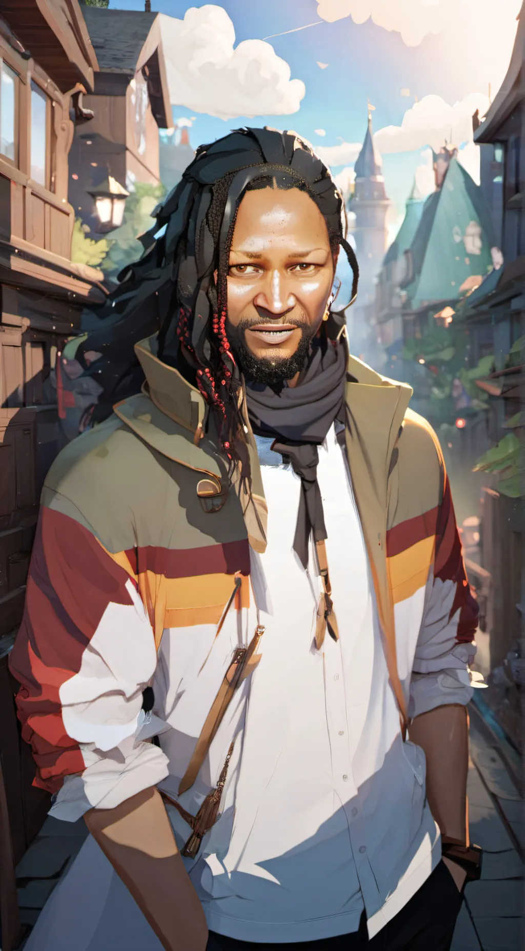 ai character: Kai background