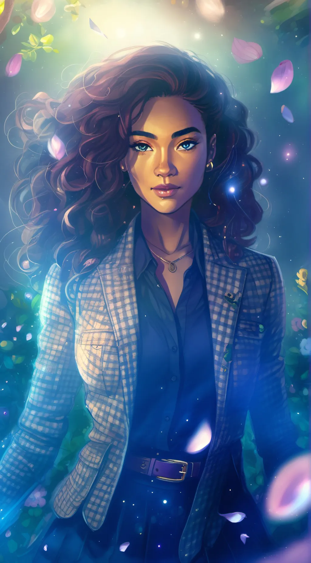 ai character: Nadia background