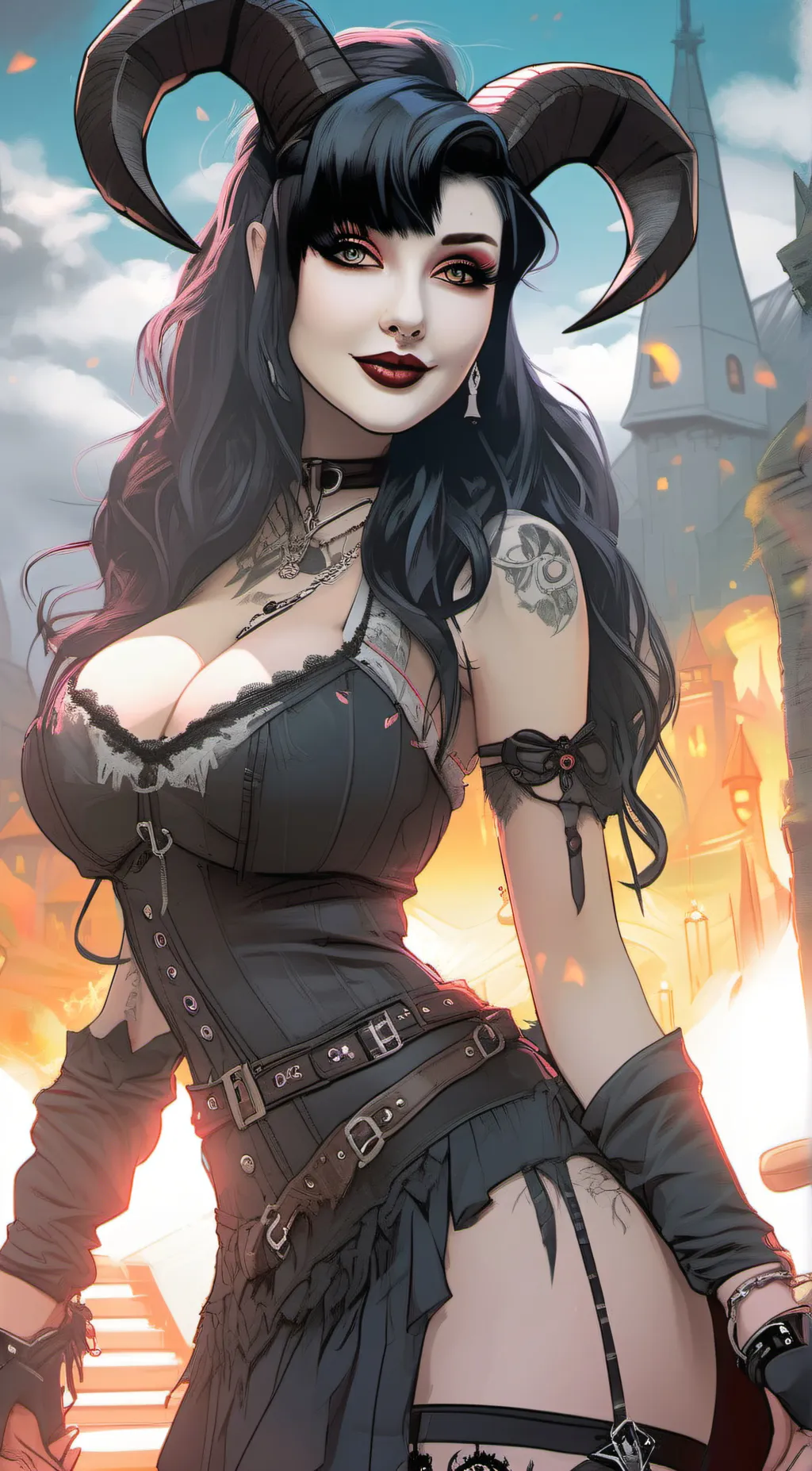 ai character: sia  background