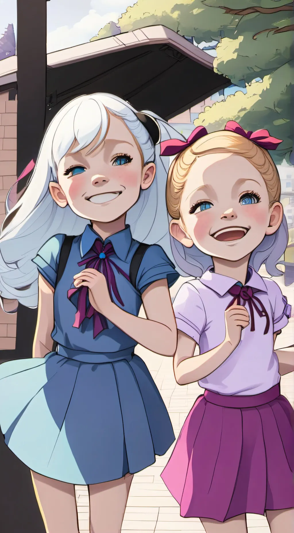 ai character: ♥ IRIS♥  background