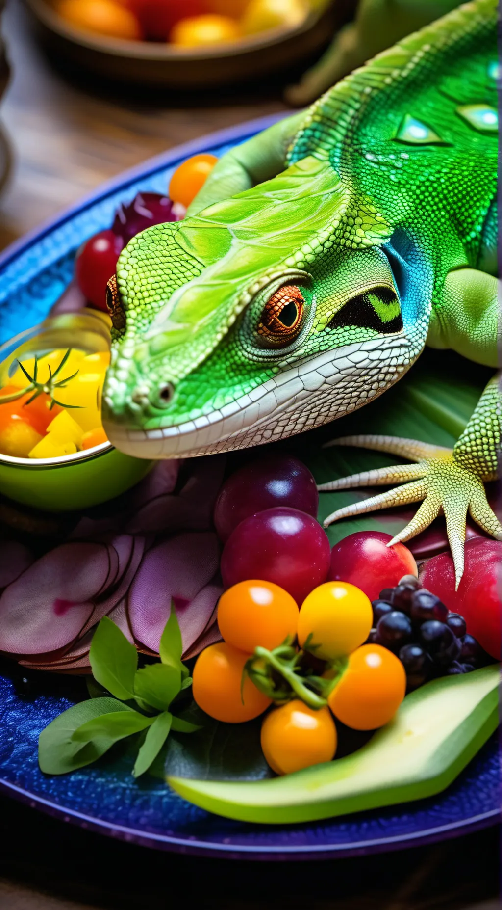 ai character: Yum background