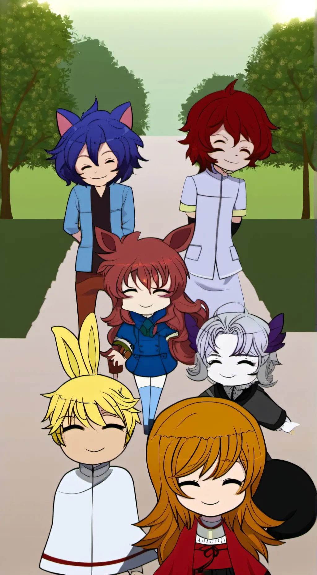 ai character: Laura Fnya background