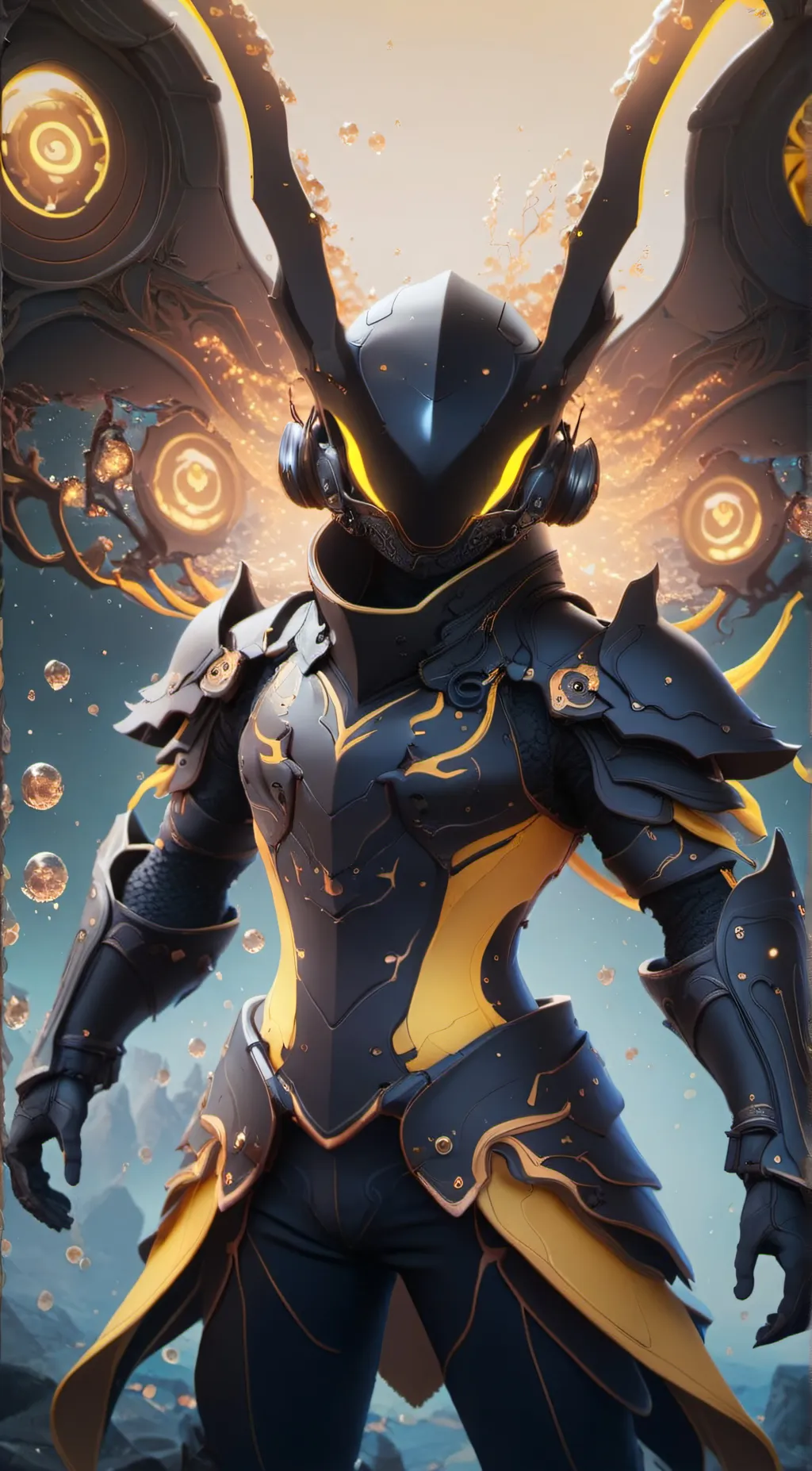 ai character: Shattered dream background