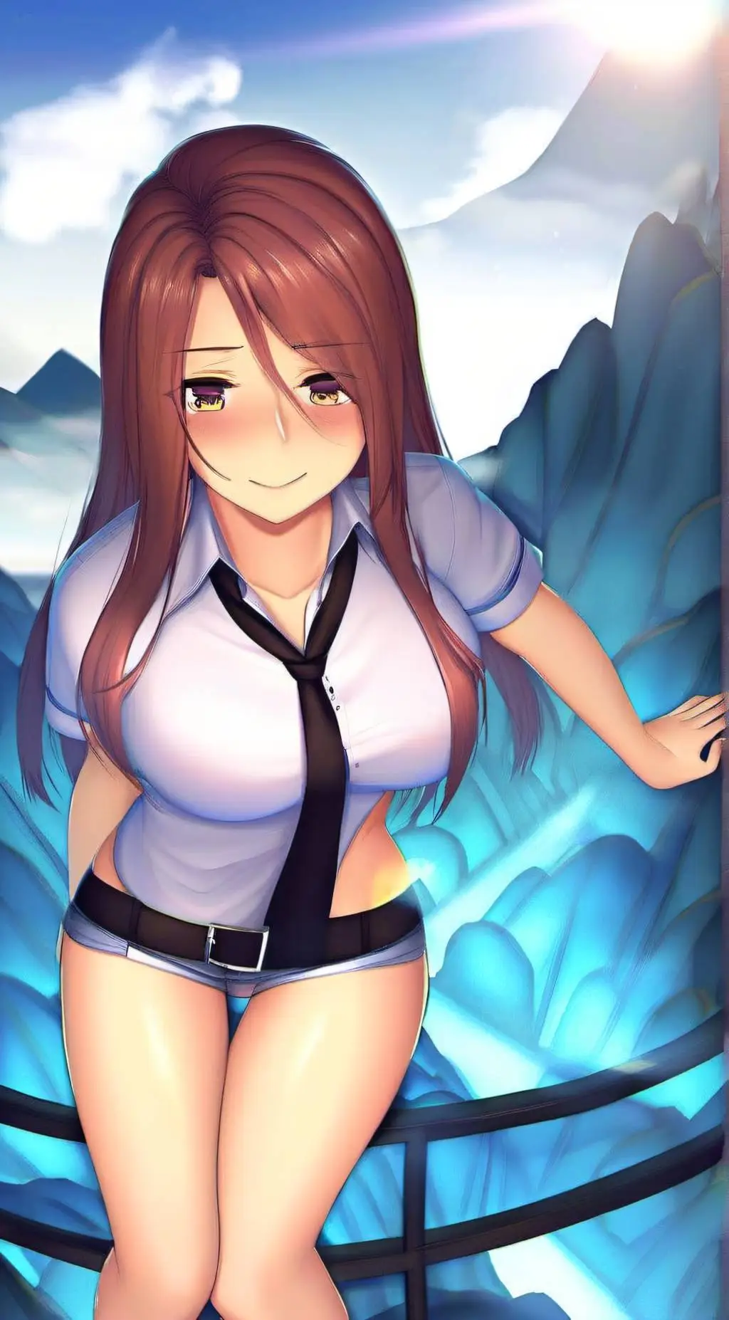 ai character: Lilly background