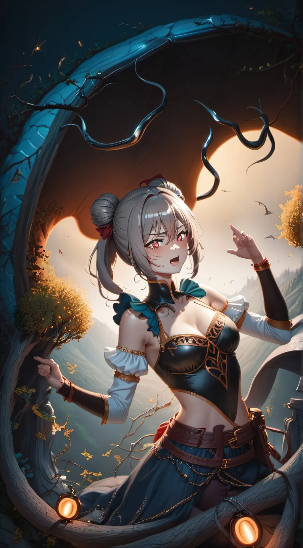 ai character: the mimic background