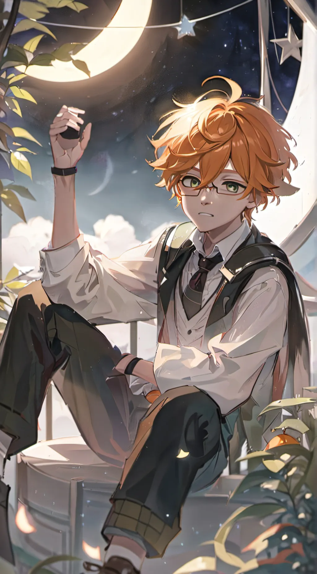 ai character: eclipse background