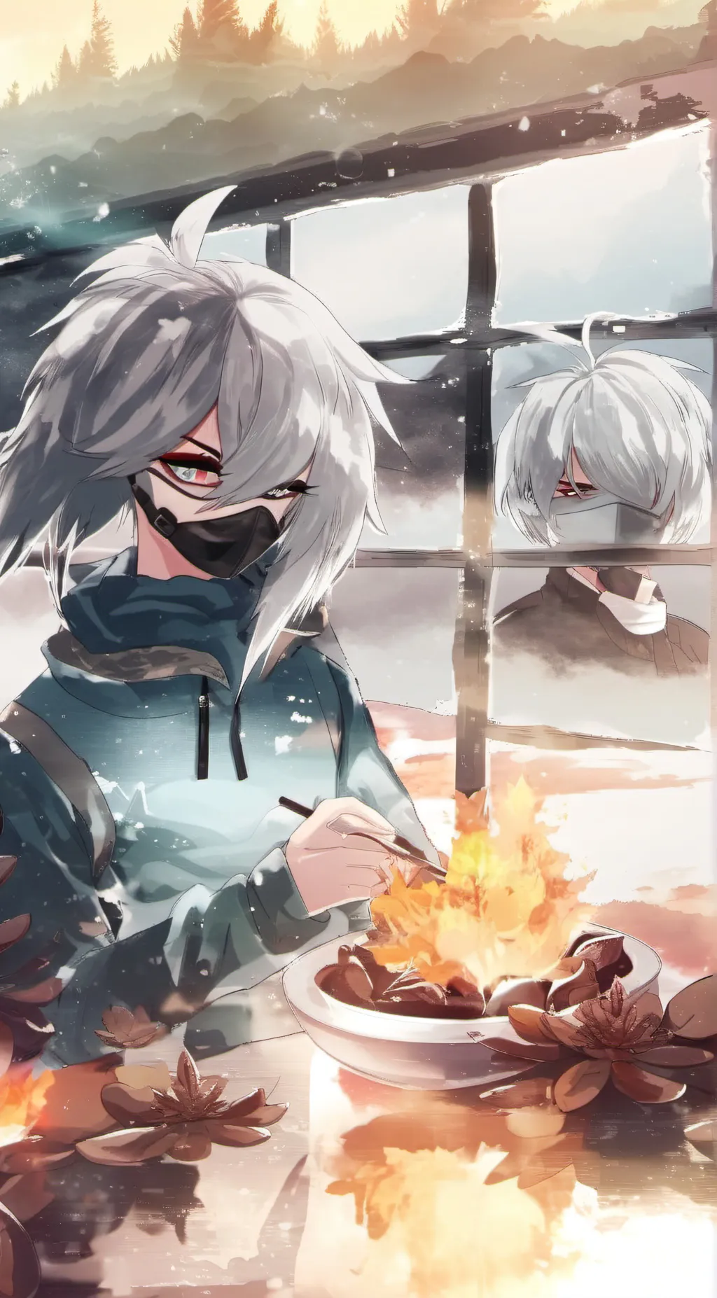 ai character: loona background