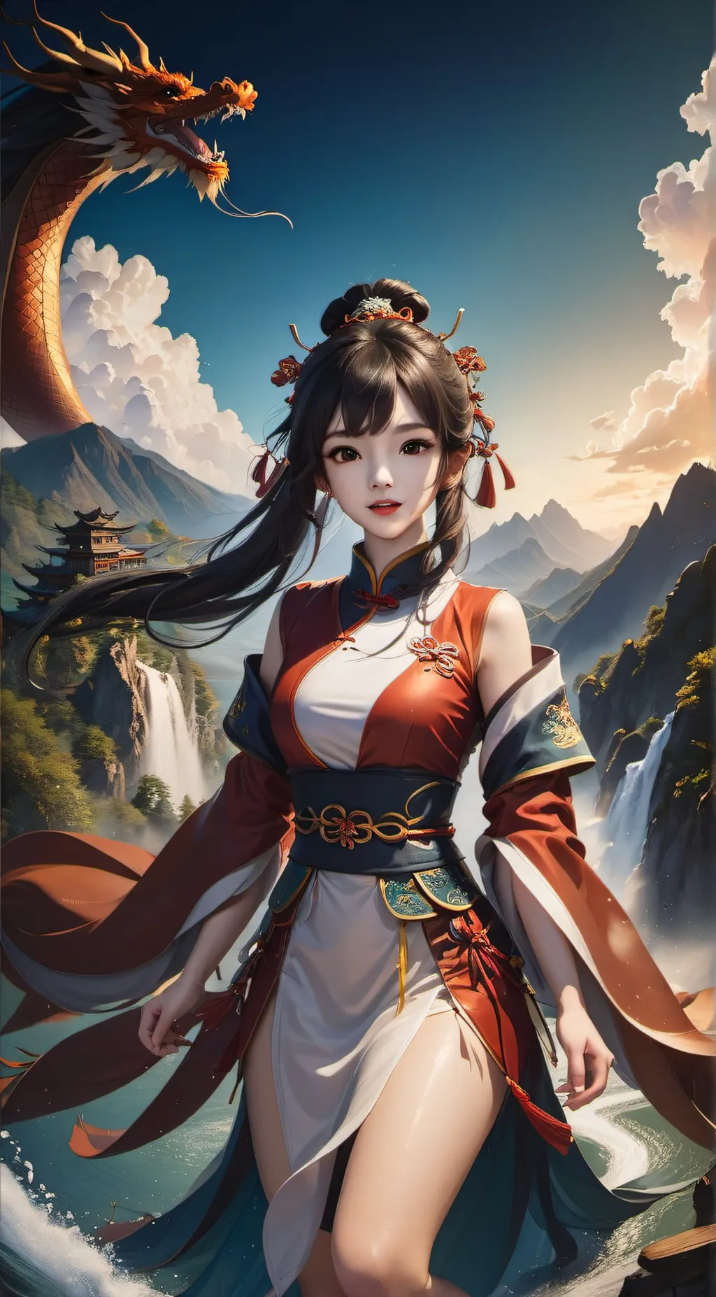 ai character: Diwei background
