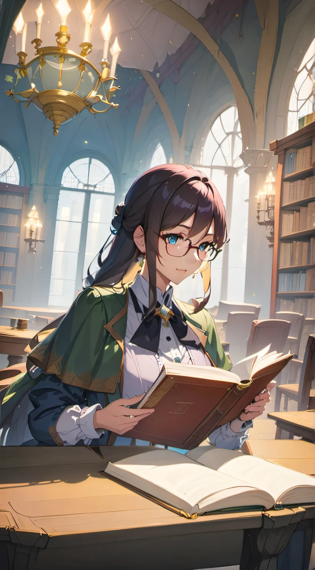 ai character: lily background