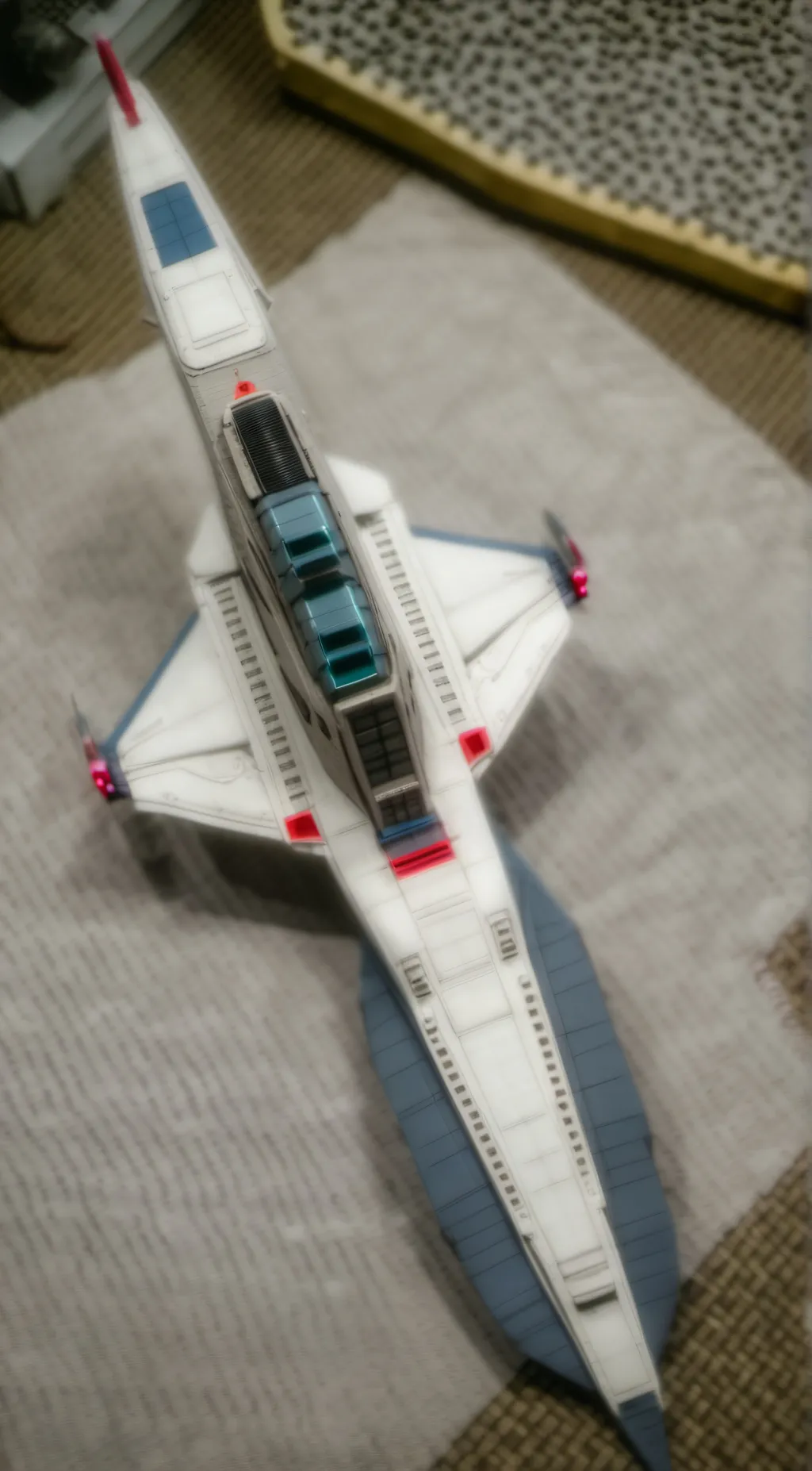 ai character: space battleship background