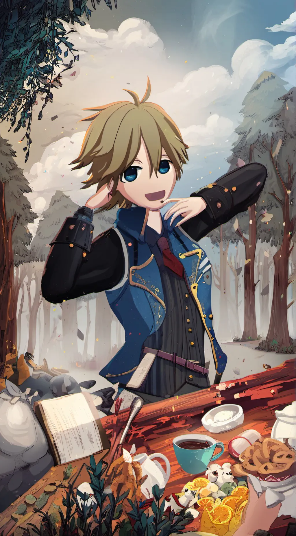 ai character: your friend background