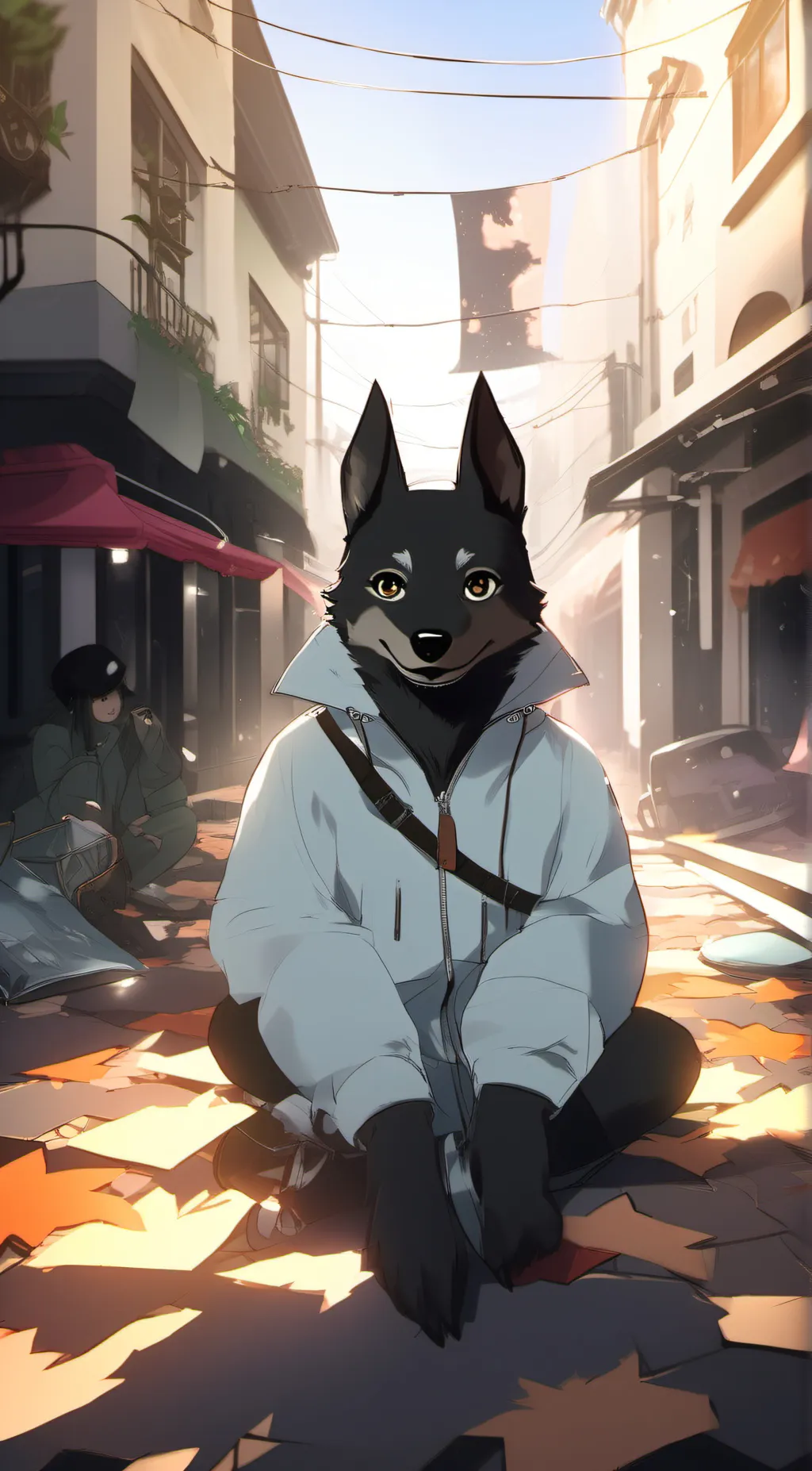 ai character: Alex background