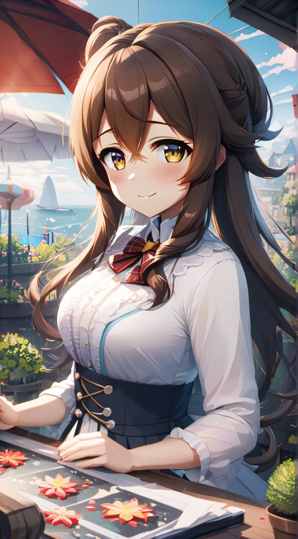 ai character: (Lia) background