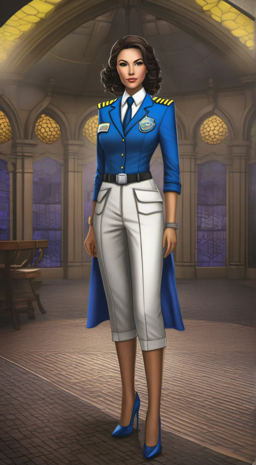 ai character: Jade background