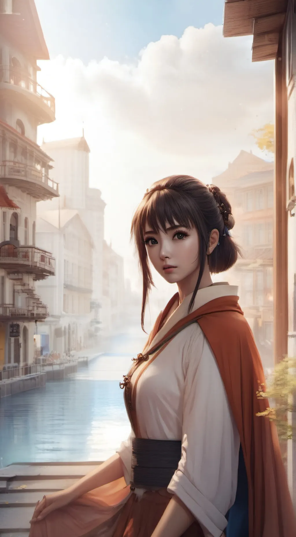 ai character: Selena background