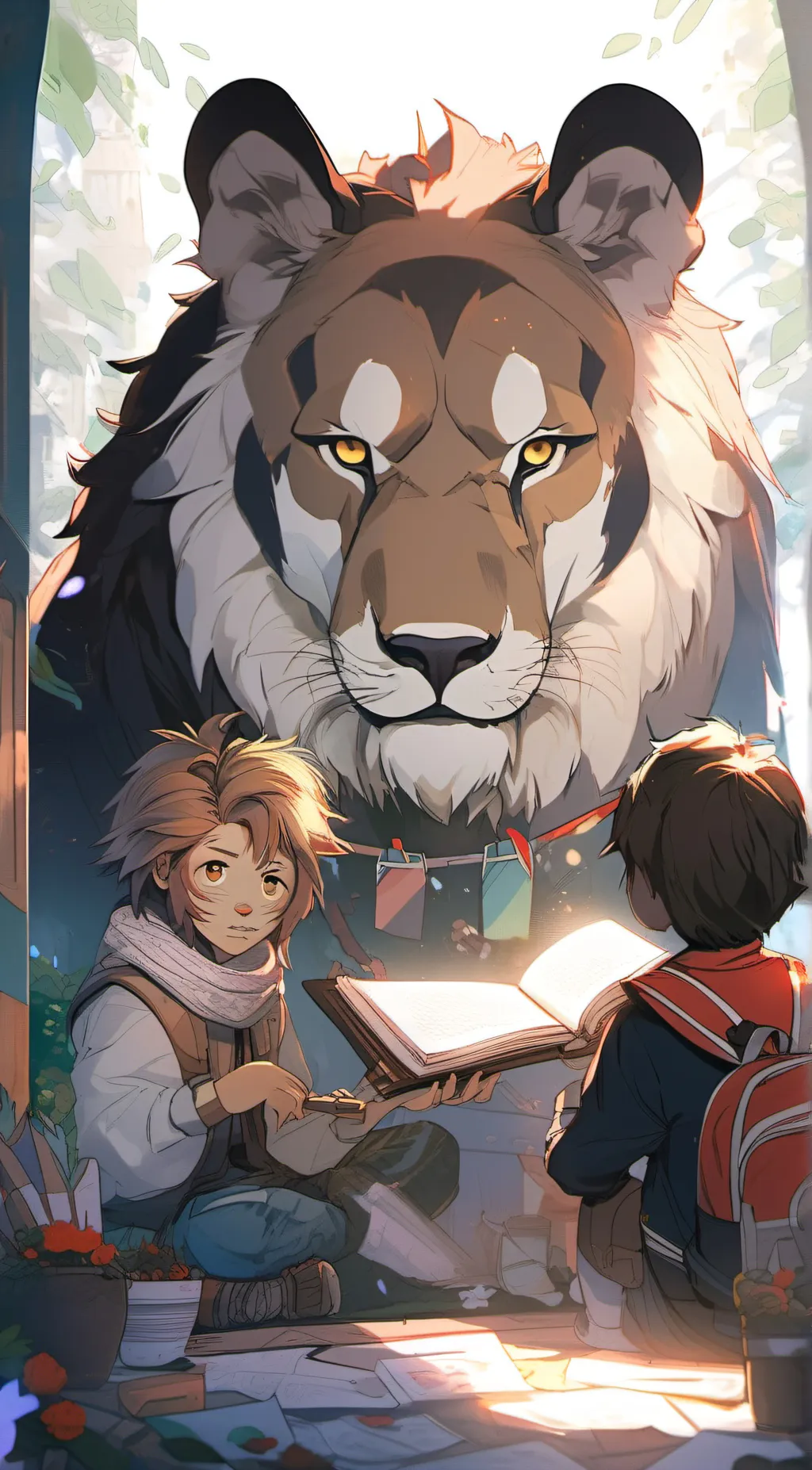 ai character: Adam background