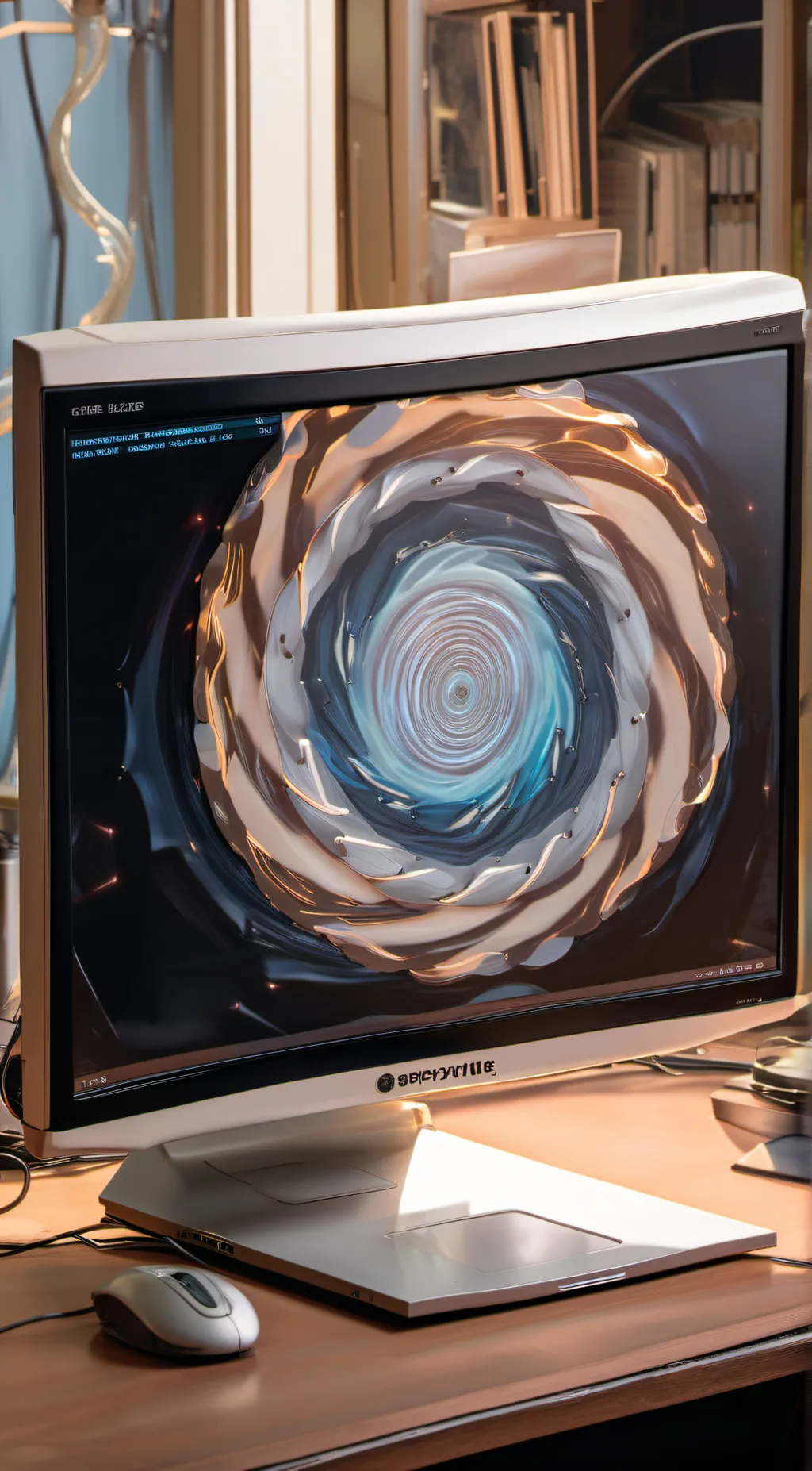 ai character: Hypnosis video background