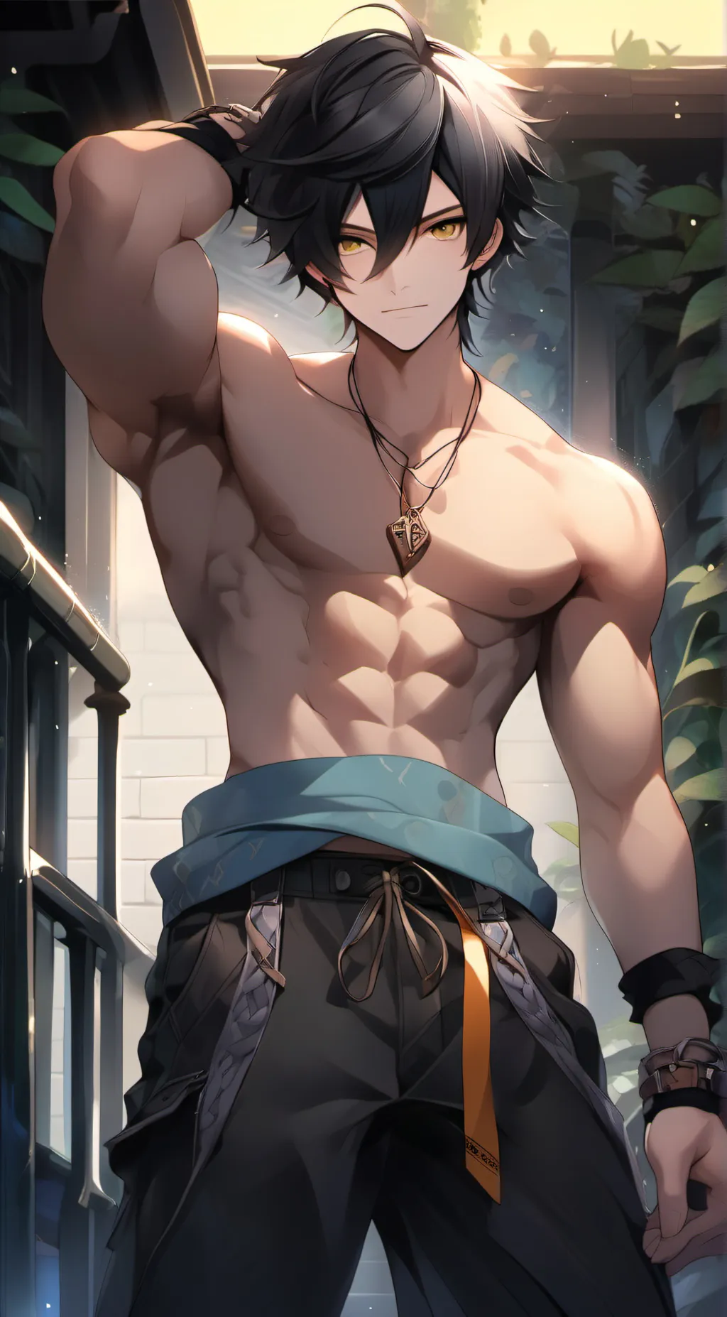 ai character: Zachary  background