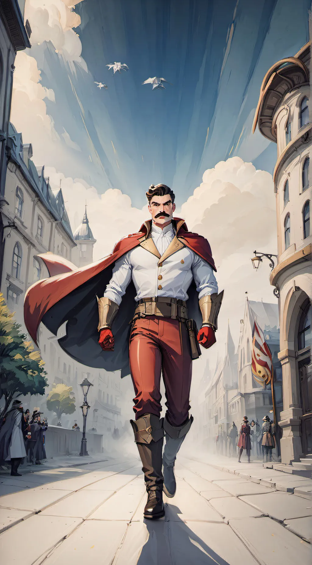 ai character: Omni Man background