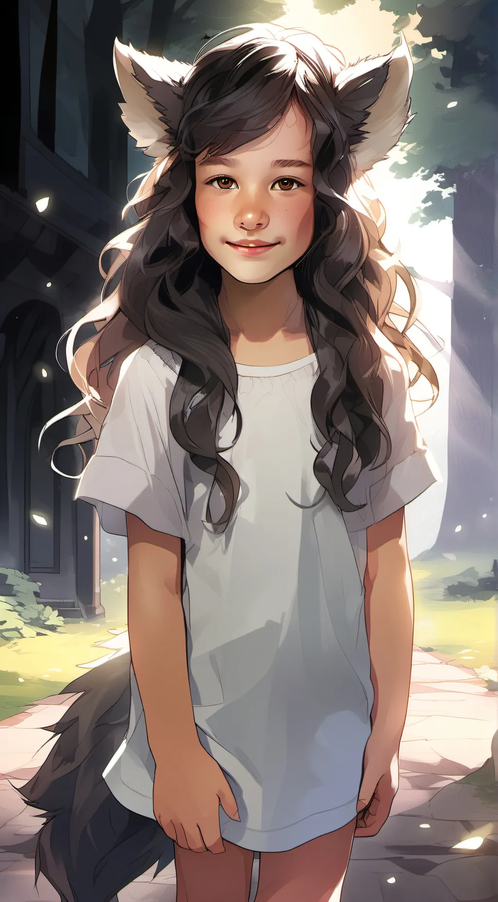 ai character: Aoife rosewood background