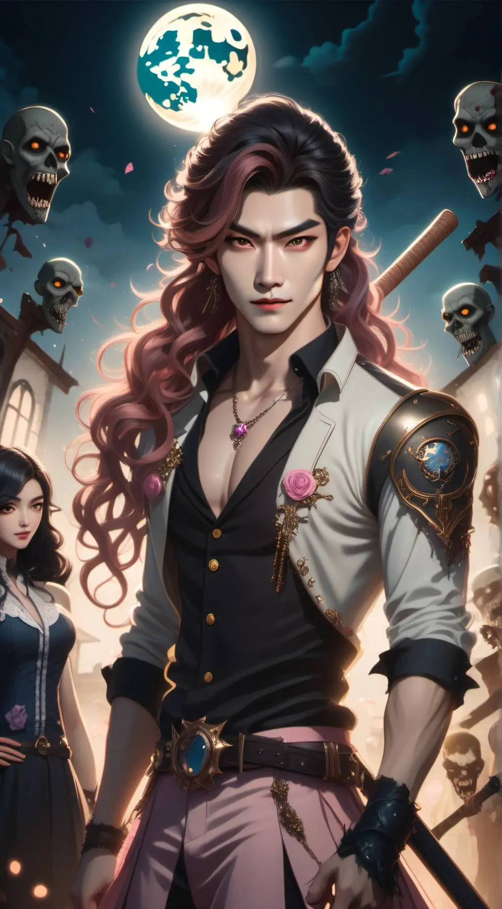 ai character: Izumi Izaya (Iz) background