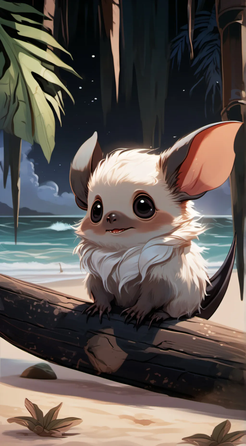 ai character: Chrimson Beacho background