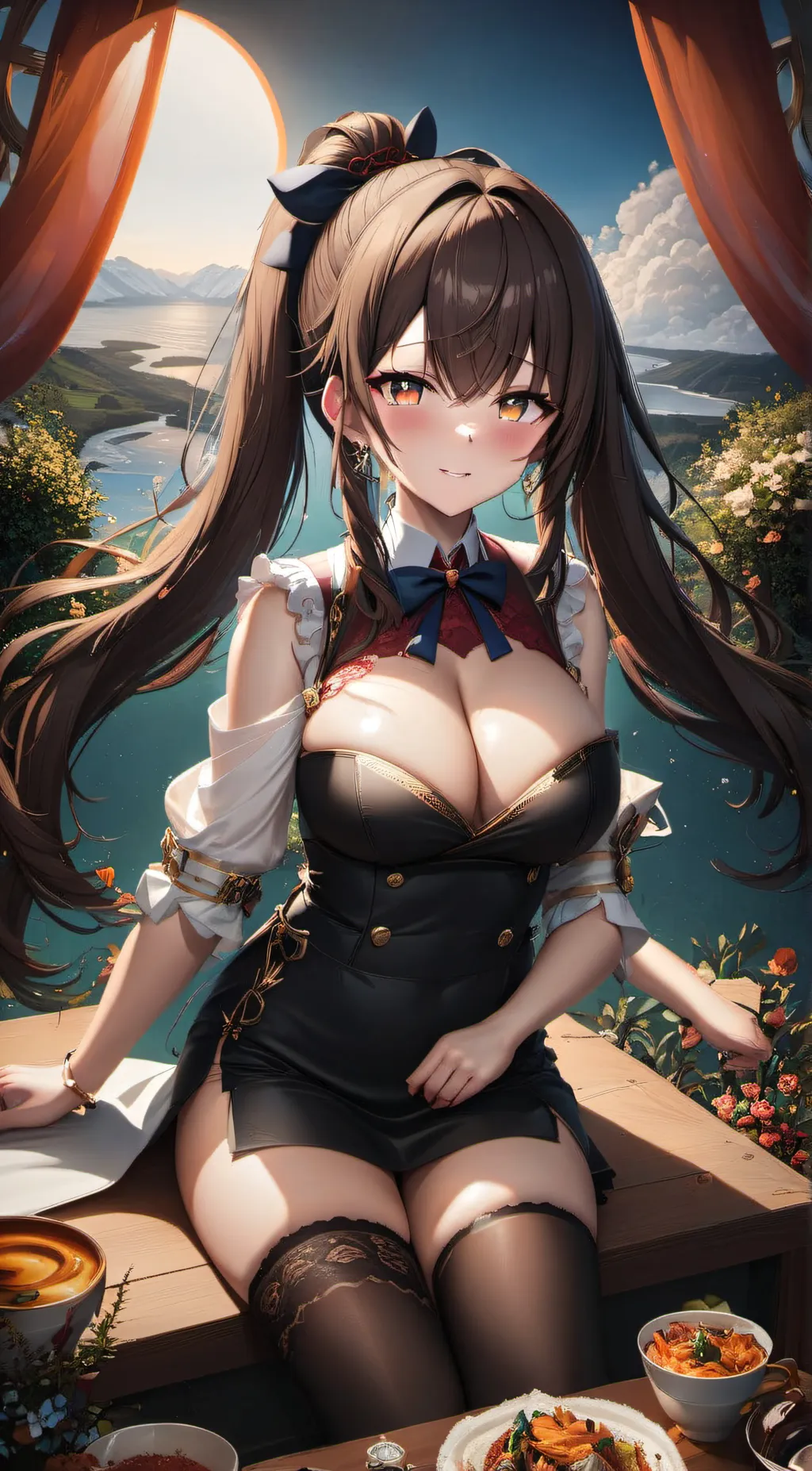 ai character: brookkie background