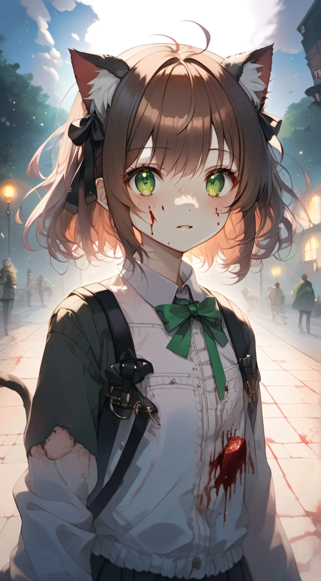 ai character: Luna background