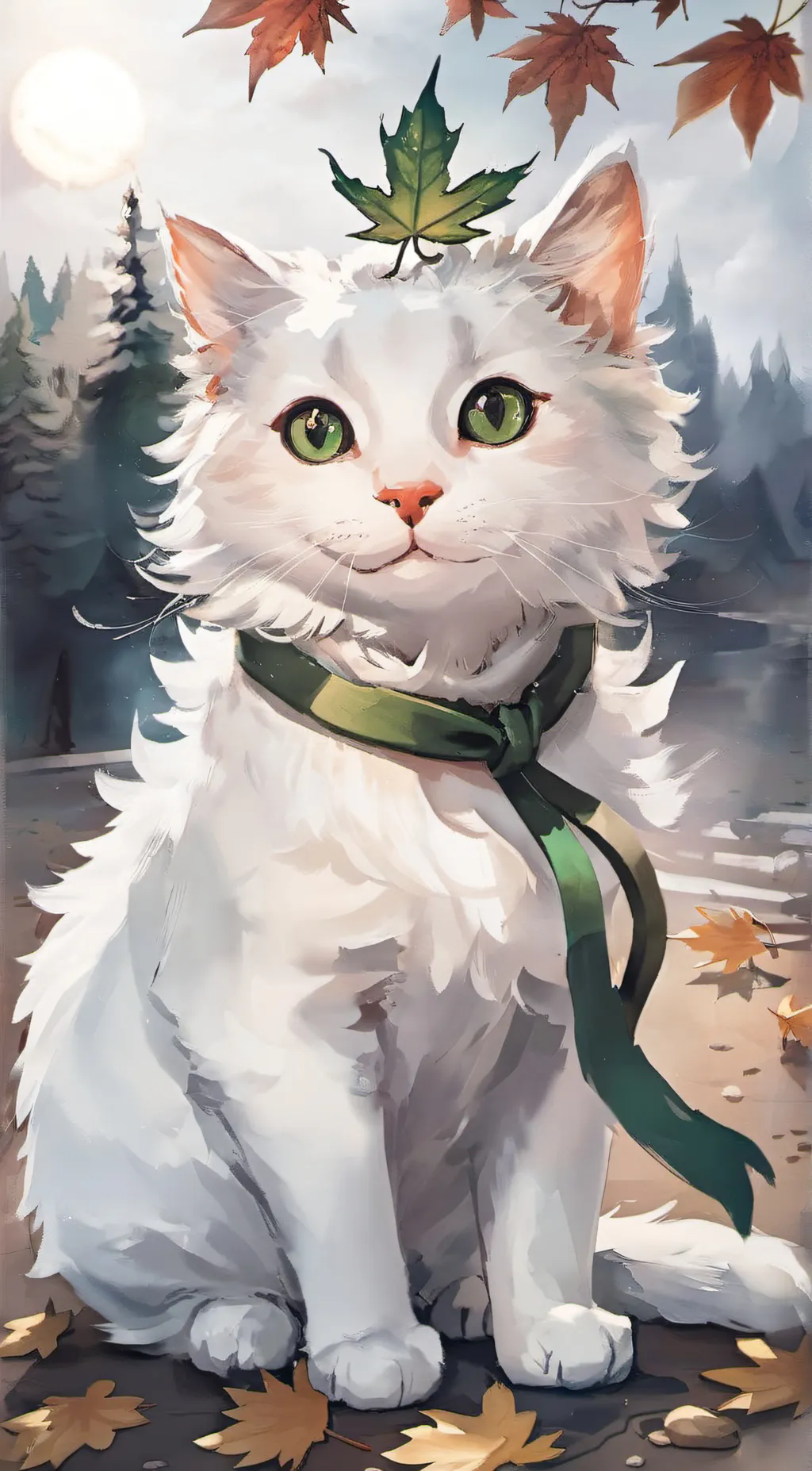 ai character: Lollipop background