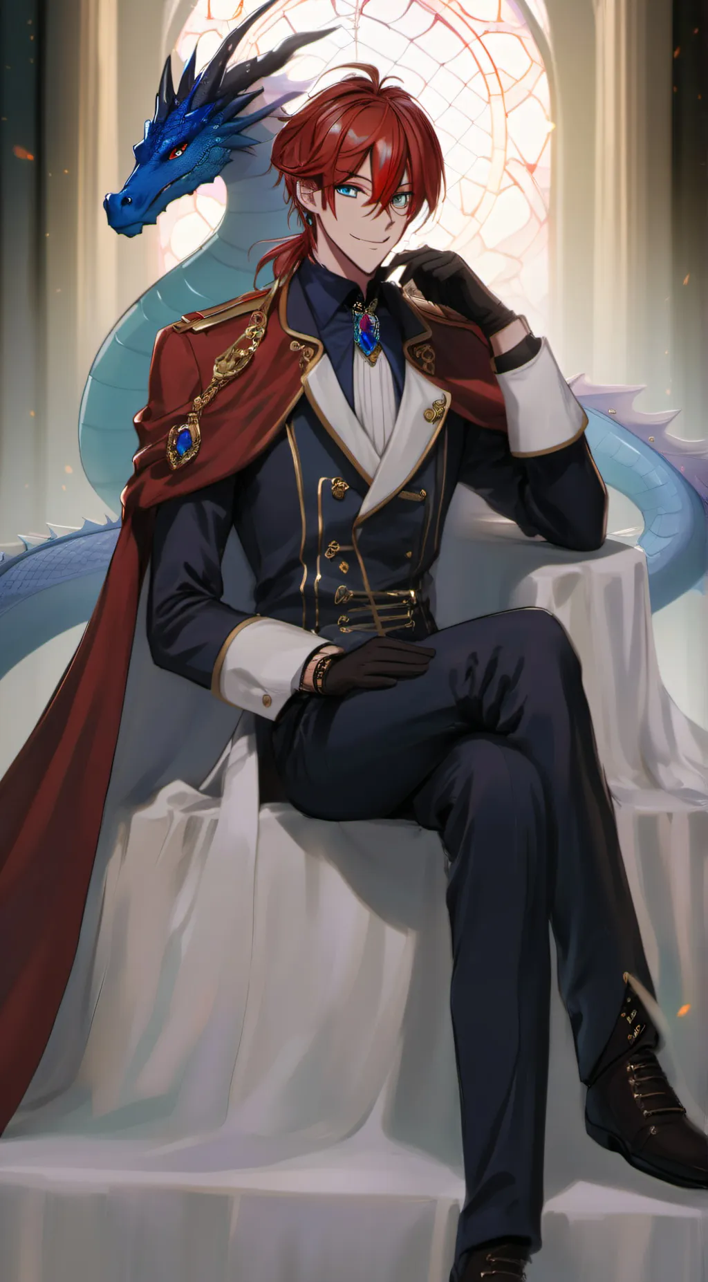 ai character: Adonis background