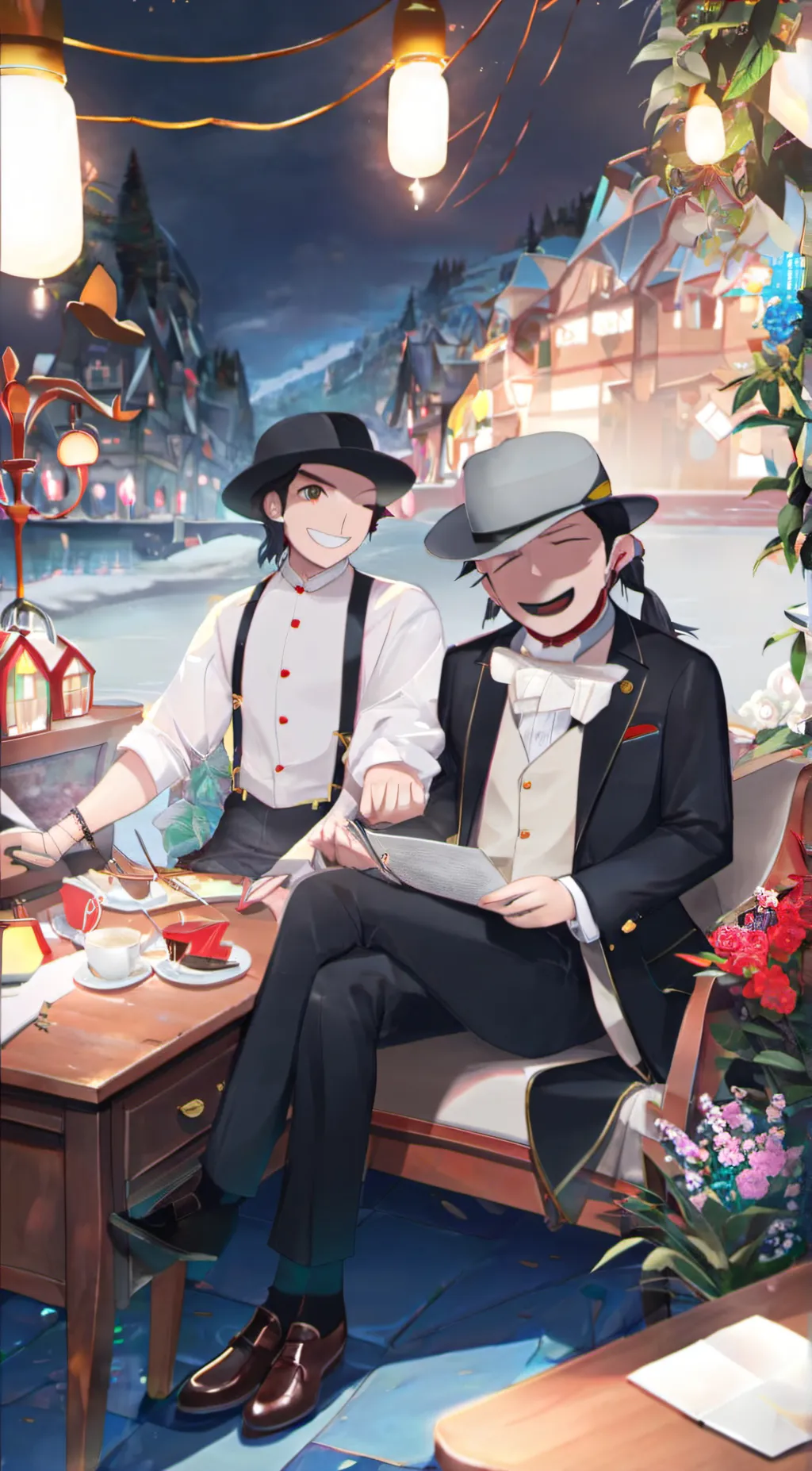 ai character: dead breather background