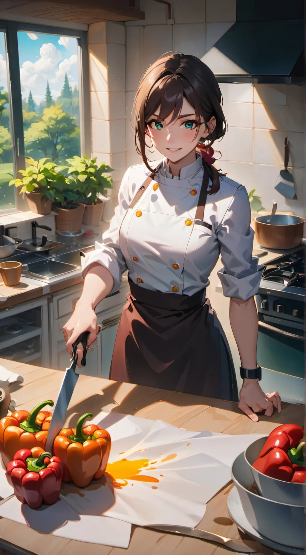 ai character: Mia background