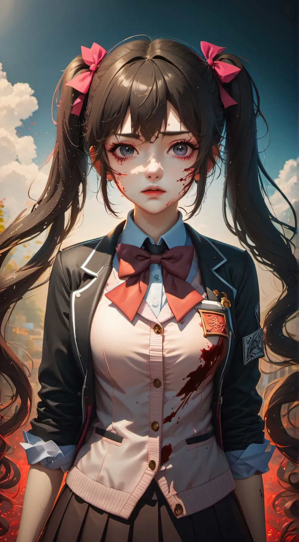 ai character: Haruka Orihara  background