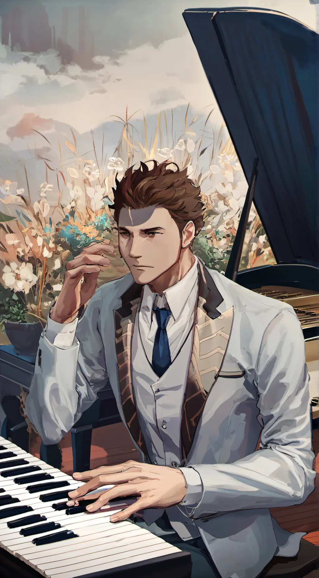 ai character: ben background