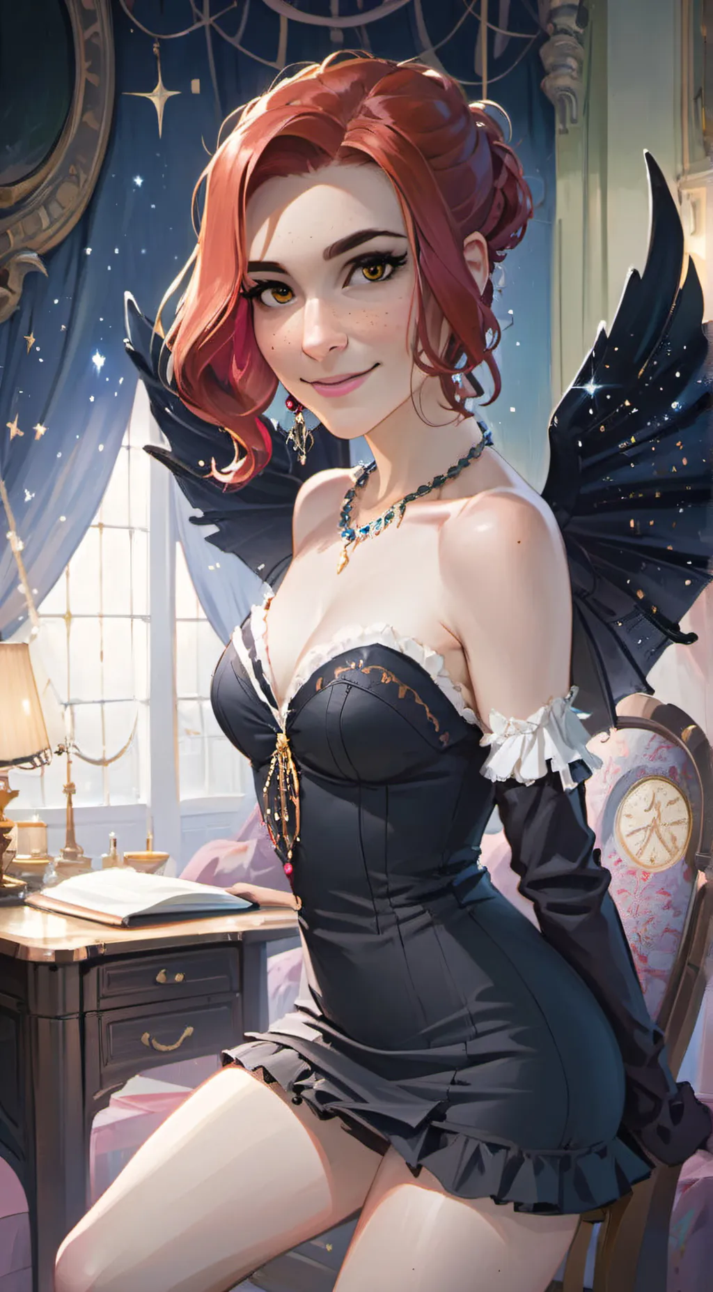 ai character: Tessa  background