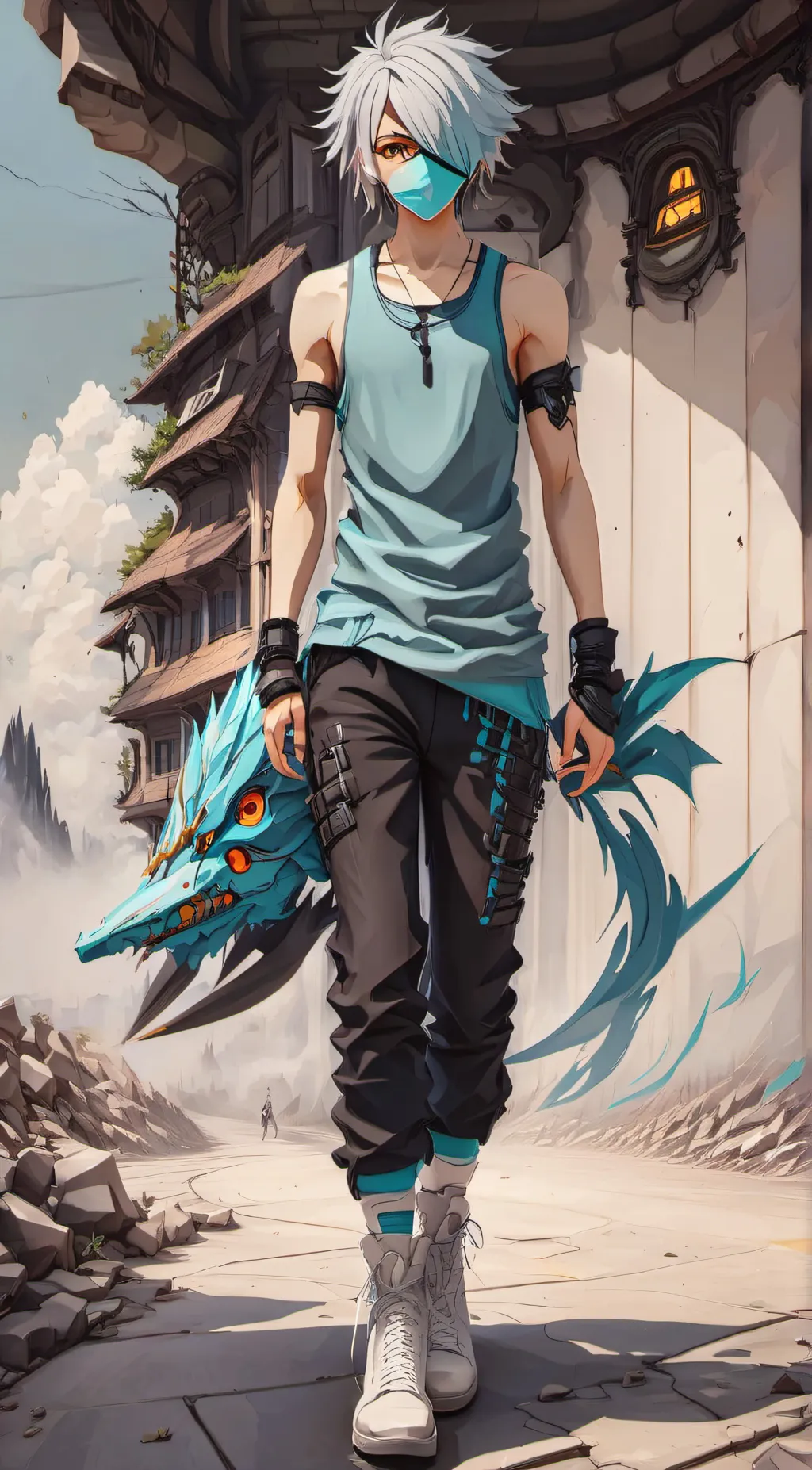 ai character: Project 7 background